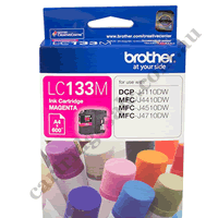 Genuine Brother LC133 Magenta Ink Cartridge