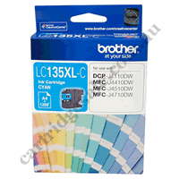 Genuine Brother LC135XL Cyan Ink Cartridge
