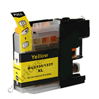 Compatible Brother LC133 Yellow Ink Cartridge