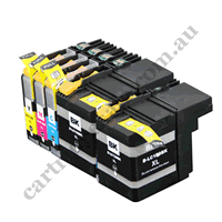 2 Black + 1 of each Colour Com LC139XL 135XL High Yield