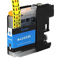 Compatible Brother LC233C Cyan Ink Cartridge