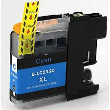 Compatible Brother LC235XL Cyan Ink Cartridge