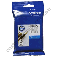 Genuine Brother LC3317C Cyan Ink Cartridge