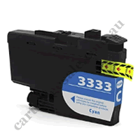 Compatible Brother LC3333C Cyan High Yiled Ink Cartridge