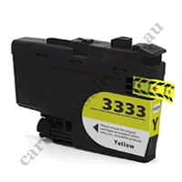 Compatible Brother LC3333Y Yellow High Yiled Ink Cartridge