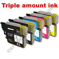 2 Black + 1 of each Colour LC39 Com High Yield