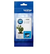 Genuine Brother LC436 Cyan Ink Cartridge