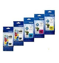 2 x Genuine Brother LC436 Black + 1 x LC436 C/M/Y Ink Cartridges