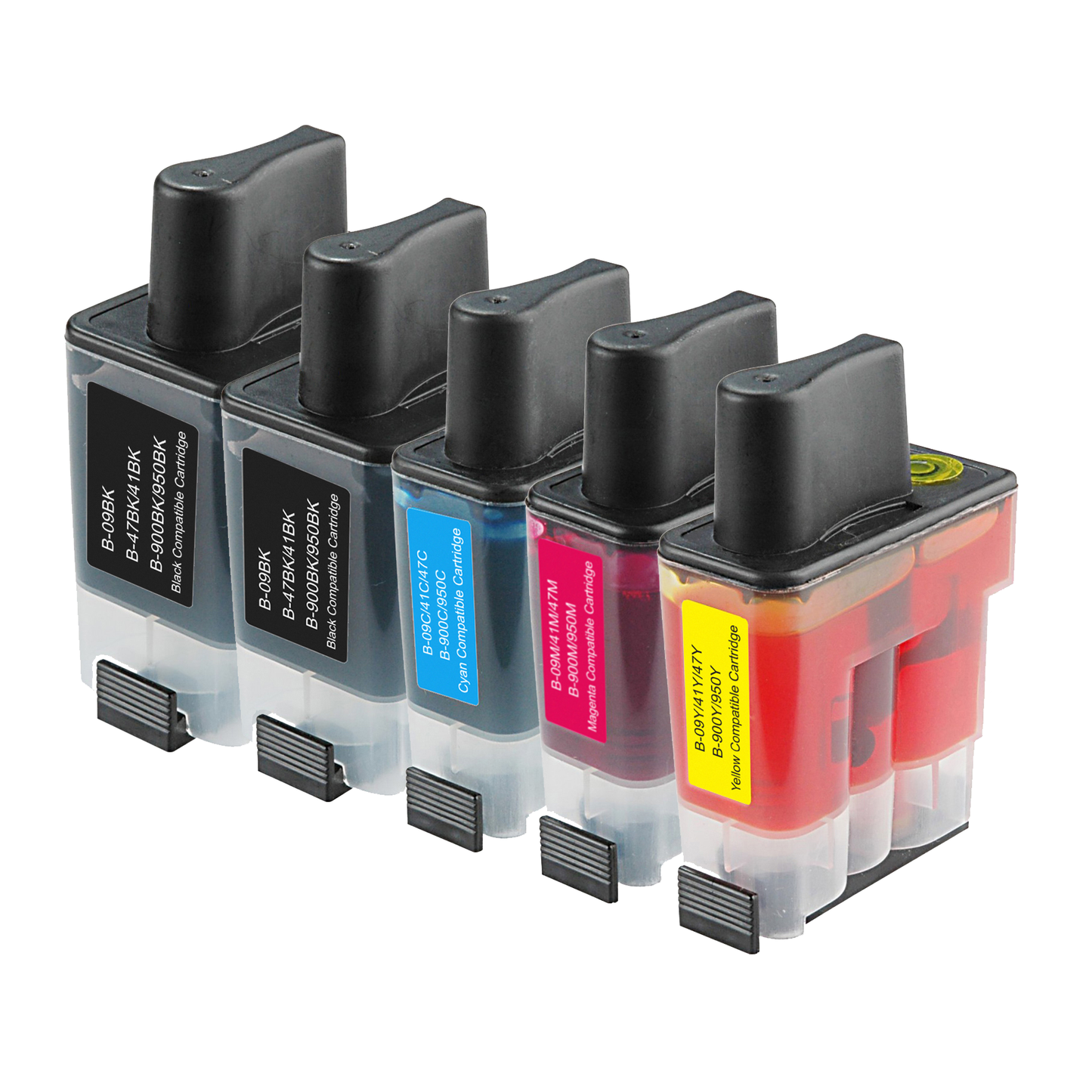 2 Black + 1 of each Colour LC47 Compatible Combo