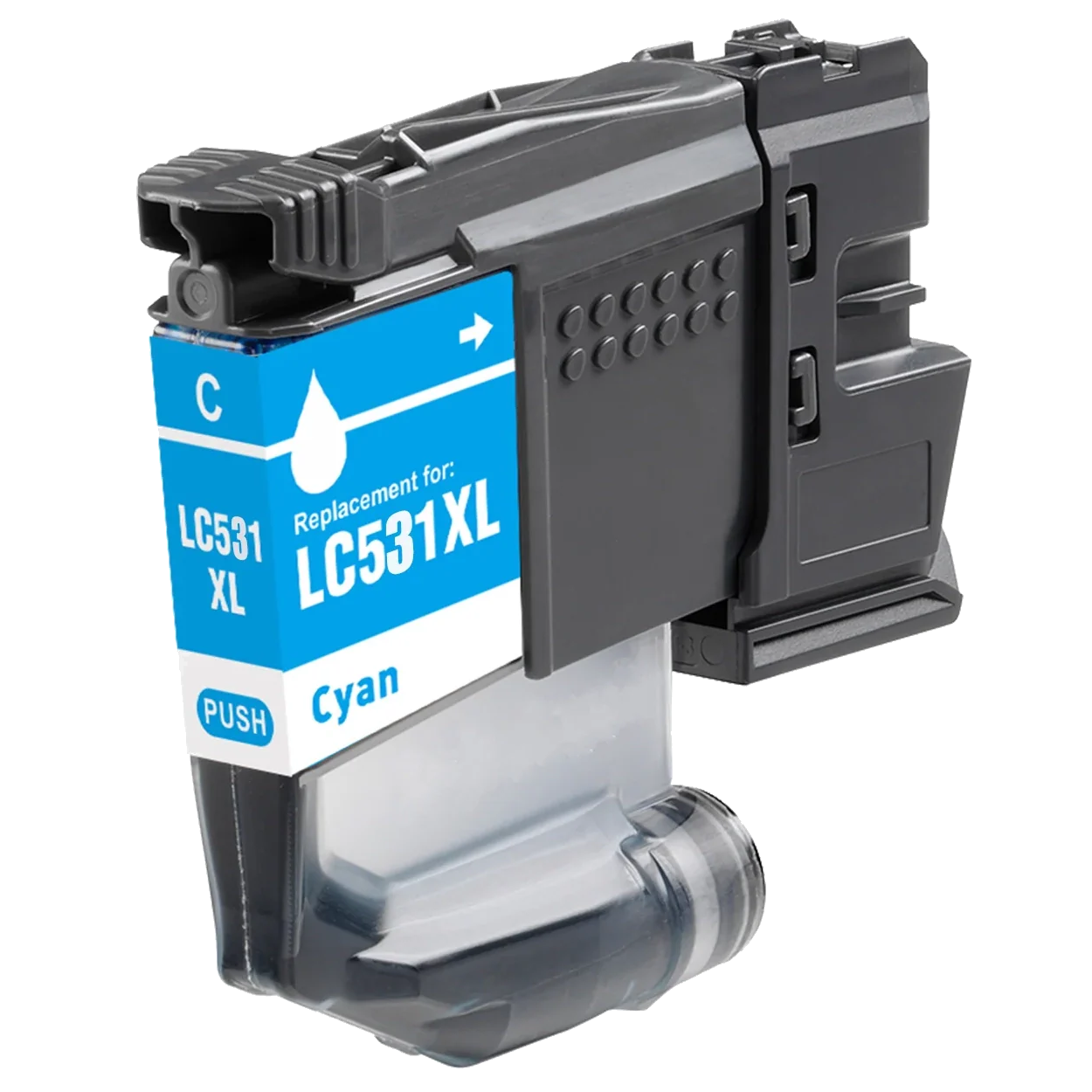 Compatible Brother LC531XLC Cyan Ink Cartridge