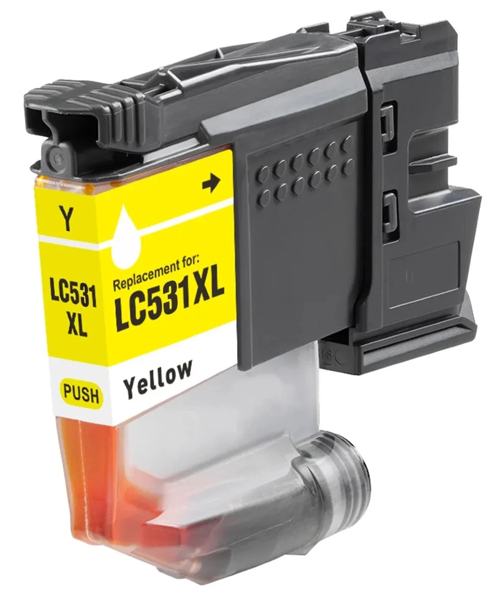 Compatible Brother LC531XLY Yellow Ink Cartridge