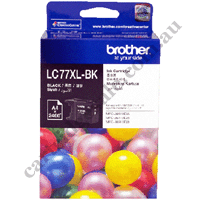 Genuine Brother LC77XLBK Black Ink Cartridge