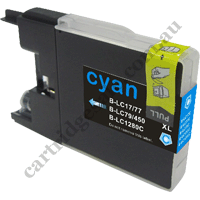 Compatible Brother LC77XLC Cyan Ink Cartridge