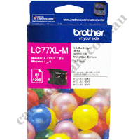 Genuine Brother LC77XLM Magenta Ink Cartridge
