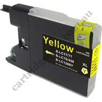 Compatible Brother LC77XLY Yellow Ink Cartridge