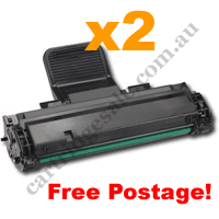 2 x Compatible Xerox 106R01159 Black Toner Cartridge FreePostage