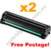2 x Compatible Toner Cartridges for Samsung MLTD104S