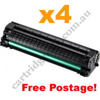4 x Compatible Toner Cartridges for Samsung MLTD104S