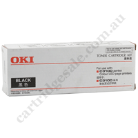 Genuine Oki 42804520  Black Toner Cartridge