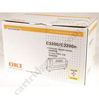 Genuine Oki 42126666 Yellow Drum Unit