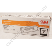 Genuine OKI TCOC5600BLACK Black Toner Cartridge