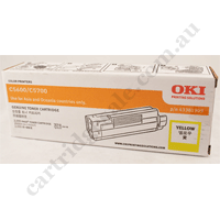 Genuine OKI TCOC5600YELLOW Yellow Toner Cartridge