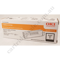 Genuine OKI TCOC5800BLACK Black Toner Cartridge
