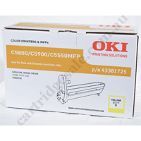 Genuine OKI IDKOC5800YELLOW Drum Unit