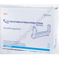 Genuine OKI IDKOC7300CYAN Drum Unit