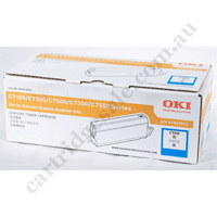 Genuine OKI TCOC7300CYAN Cyan Toner Cartridge