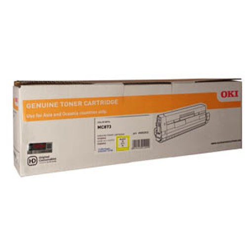 Genuine OKI 45862828 Yellow Toner