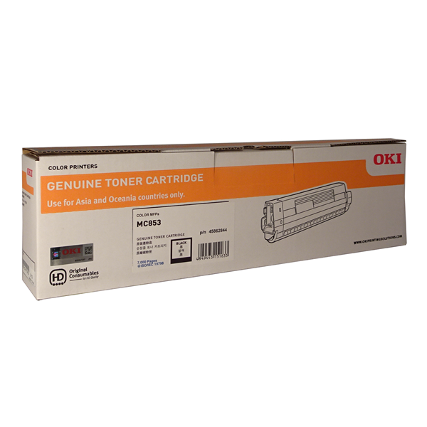 Genuine OKI 45862844 Black Toner