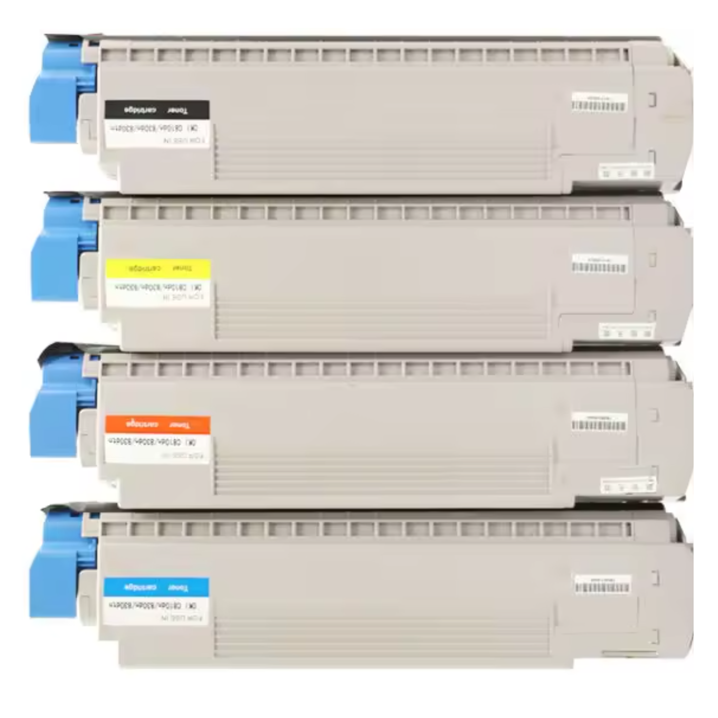 A Set Compatible OKI C833n C833dn Toner Cartridges BCMY