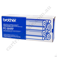 Genuine Brother PC304 Print refill rolls x 4