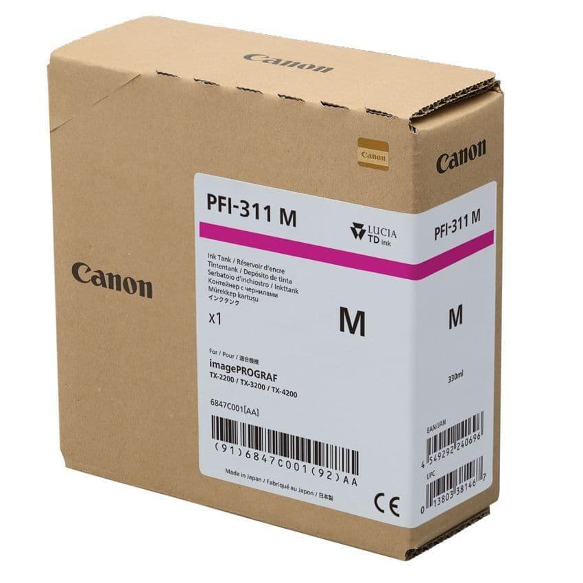 Genuine Canon PFI-311M Magenta Ink Cartridge