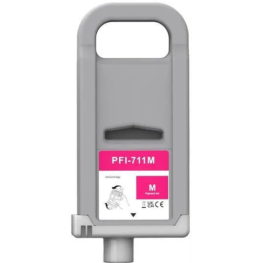 Compatible Canon PFI-711M Magenta Ink Cartridge