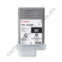 Genuine Canon PFI102BK Black Ink Cartridge