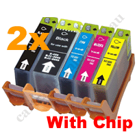 Any 10 Compatible PGI5Bk CLI8BK/C/M/Y Ink Cartridges With Chip