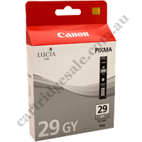 Genuine Canon PGI29GY Grey Ink Cartridge