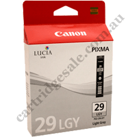 Genuine Canon PGI29LGY Light Grey Ink Cartridge