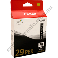 Genuine Canon PGI29PBK Photo Black Ink Cartridge