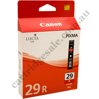 Genuine Canon PGI29R Red Ink Cartridge