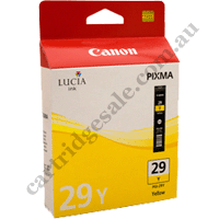 Genuine Canon PGI29Y Yellow Ink Cartridge