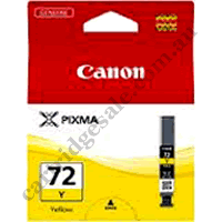 Genuine Canon PGI72Y Yellow Ink Cartridge