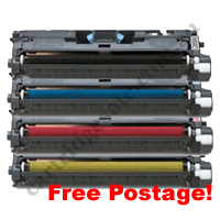 A Full Set Compatible Canon CART301 Toner Cartridges (B/C/M/Y)