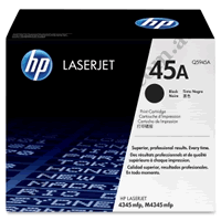 Genuine HP 45A (Q5945A) Black Toner Cartridge