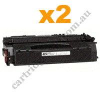 2 x Compatible HP 49X (Q5949X) Black Toner Cartridge FreePostage