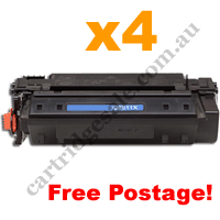 4 x Compatible Canon CART310ii Black Toner Cartridge Free Postag