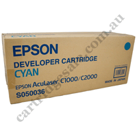 Genuine Epson S050036 Cyan Toner Developer Cartridge