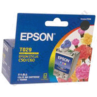 Genuine Epson T029 Colour Ink Cartridge-